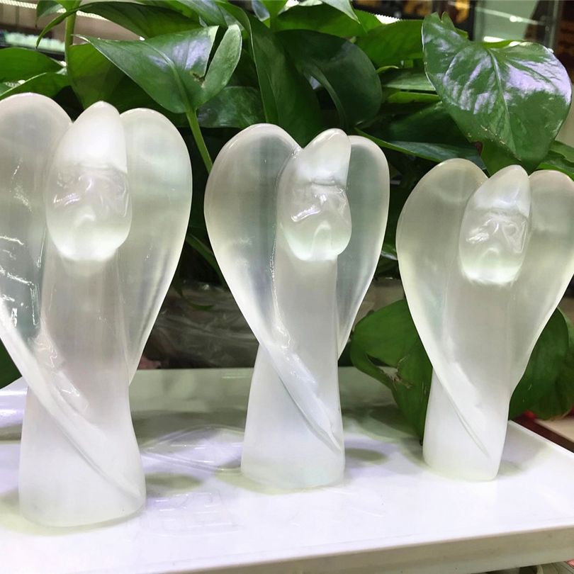 Angel selenite lamp Serenity in Light