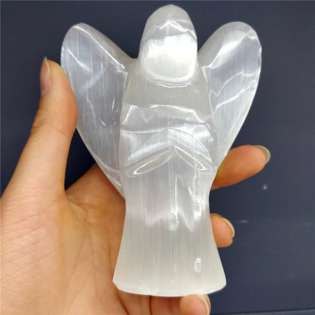 Angel selenite lamp Serenity in Light