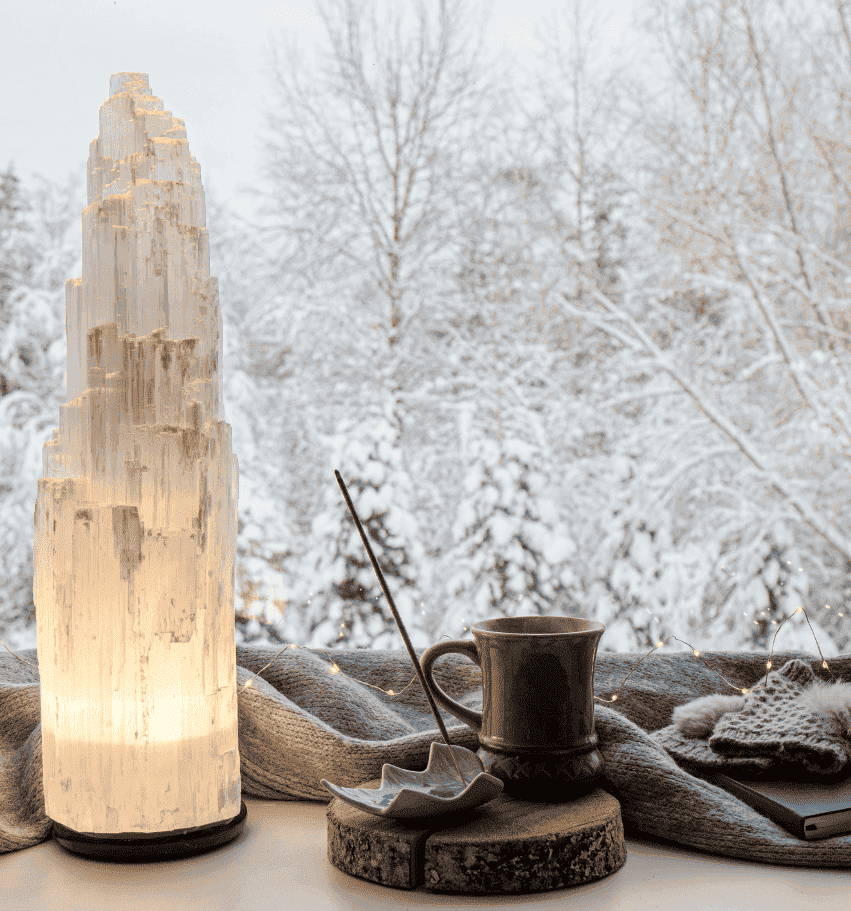 Do selenite lamps sweat?