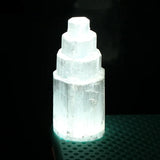 Natural selenite lamp