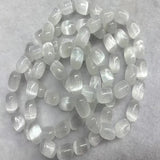 Selenite anxiety bracelet