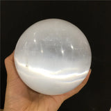 Large selenite sphere