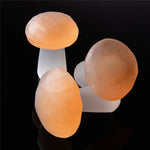 Orange selenite mushroom