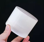 Cylinder selenite USB lamp