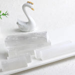Raw selenite stone
