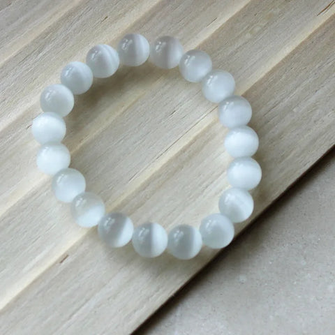 Selenite crystal bracelets