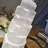 12 selenite inch tower