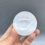 Small selenite sphere ball