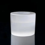 Selenite candle holders for 2