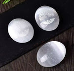 Selenite Tree of Life Palm Stone