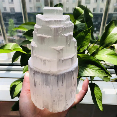 Selenite skyscraper