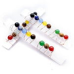 Selenite chakra wand