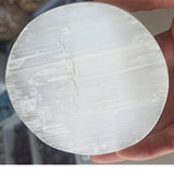 Large selenite charging plate
