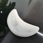 Moon selenite bowl