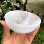 Small selenite 10cm bowl