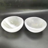 small 10cm selenite bowl