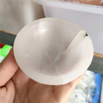 Crystal selenite Trinket bowl