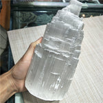 Large selenite lamp 30cm